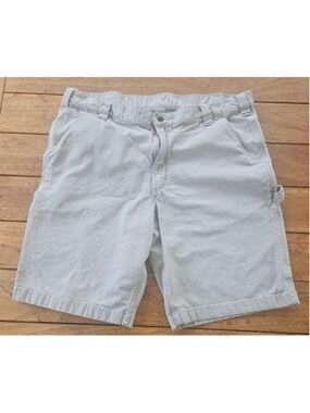 Carhartt Rugged Flex Relaxed Fit Canvas Utility Work Shorts Men Sz 40